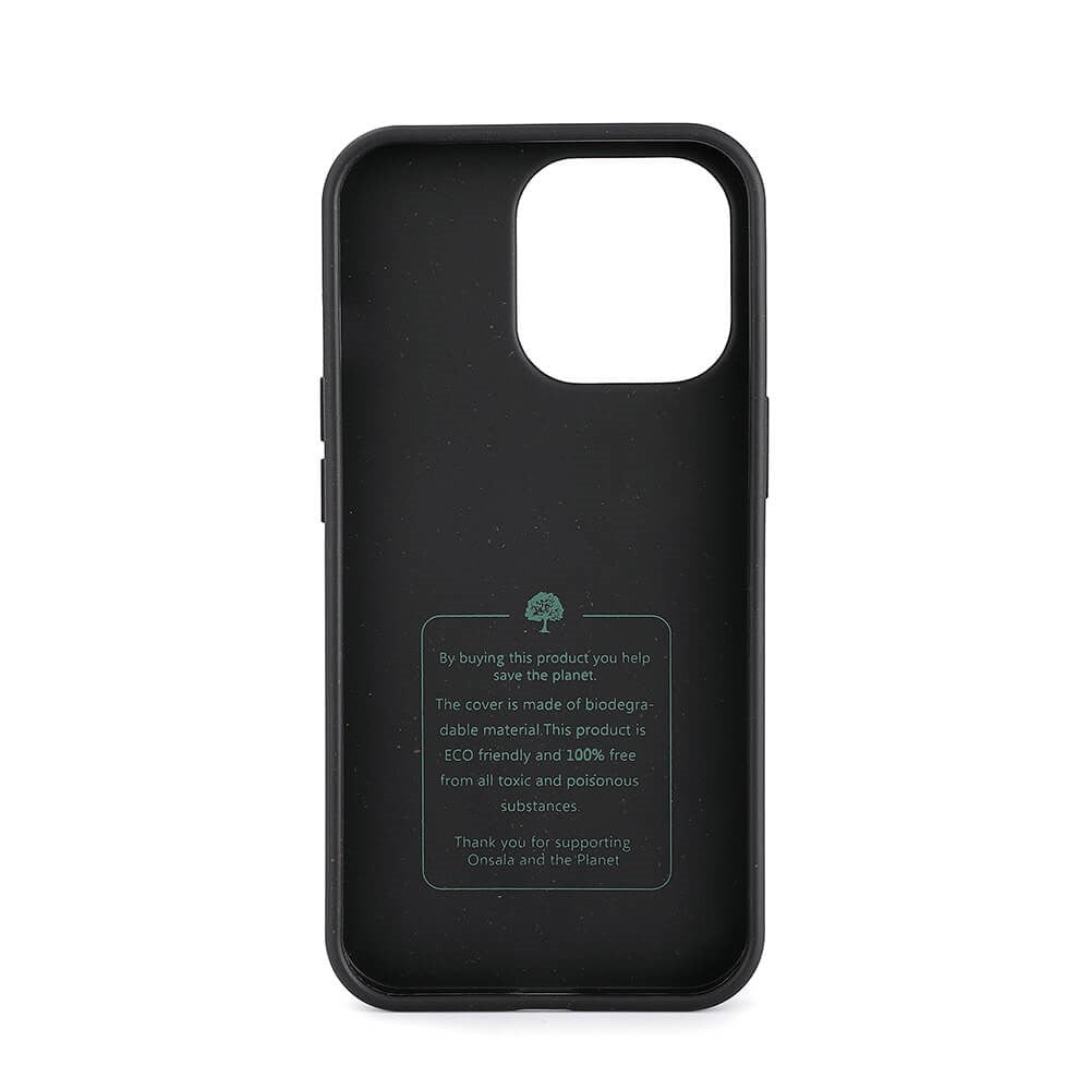 iPhone 13 Pro GEAR Onsala Eco Case - Degradable Back Case - Black