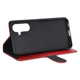 Samsung Galaxy A37 GEAR Faux Leather Flip Case - Red