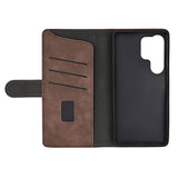 Samsung Galaxy S26 Ultra GEAR Faux Leather Flip Case - MagSafe Compatible - Brown