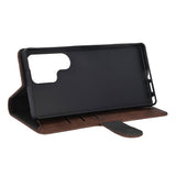 Samsung Galaxy S26 Ultra GEAR Faux Leather Flip Case - MagSafe Compatible - Brown