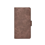 Samsung Galaxy S26 GEAR Faux Leather Flip Case - MagSafe Compatible - Brown