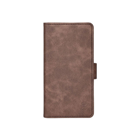 Samsung Galaxy S26 GEAR Faux Leather Flip Case - MagSafe Compatible - Brown