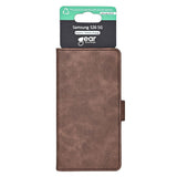 Samsung Galaxy S26 GEAR Faux Leather Flip Case - MagSafe Compatible - Brown