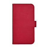 iPhone Air GEAR Faux Leather Flip Case - MagSafe Compatible - Red