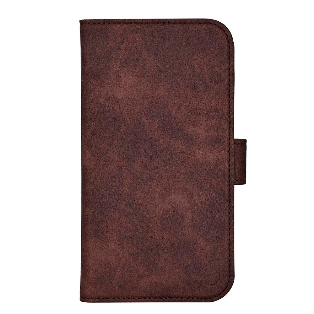 iPhone 17 Pro GEAR Faux Leather Flip Case - MagSafe Compatible - Brown