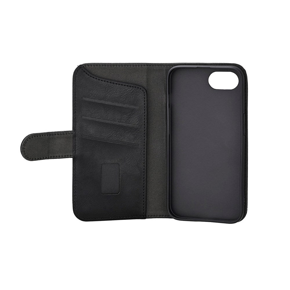 iPhone 16e GEAR Faux Leather Flip Case - MagSafe Compatible - Black