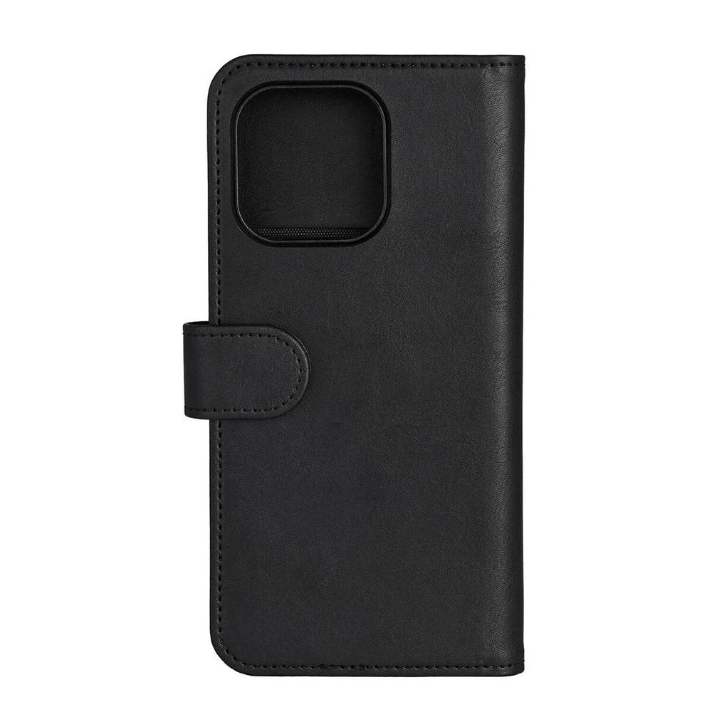 iPhone 16 Pro Max GEAR Leather Case 2-in-1 m. Wallet 3 Cards - MagSafe Compatible - Black