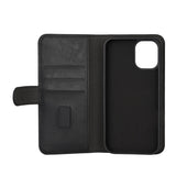 iPhone 16 Plus GEAR Leather Case 2-in-1 m. Wallet 3 Cards - MagSafe Compatible - Black