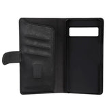 GEAR Google Pixel 8 Leather Wallet Case - Black