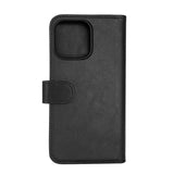 iPhone 15 Pro Max GEAR Leather Case 2-in-1 m. Wallet 3 Cards - Black