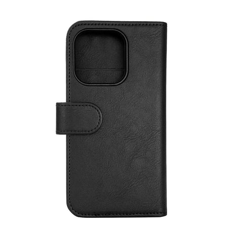 iPhone 15 Pro GEAR Leather Case 2-in-1 m. Wallet 3 Cards - Black