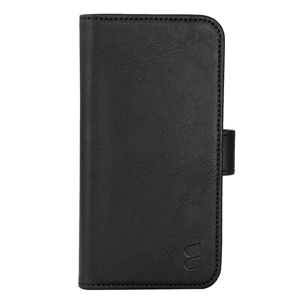 iPhone 15 Pro GEAR Leather Case 2-in-1 m. Wallet 3 Cards - Black