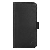 iPhone 15 Pro GEAR Leather Case 2-in-1 m. Wallet 3 Cards - Black