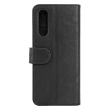 GEAR Sony Xperia 10 V Leather Wallet Case - Black