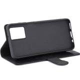 Motorola Moto G73 Gear Wallet - Leather Wallet Case - Black