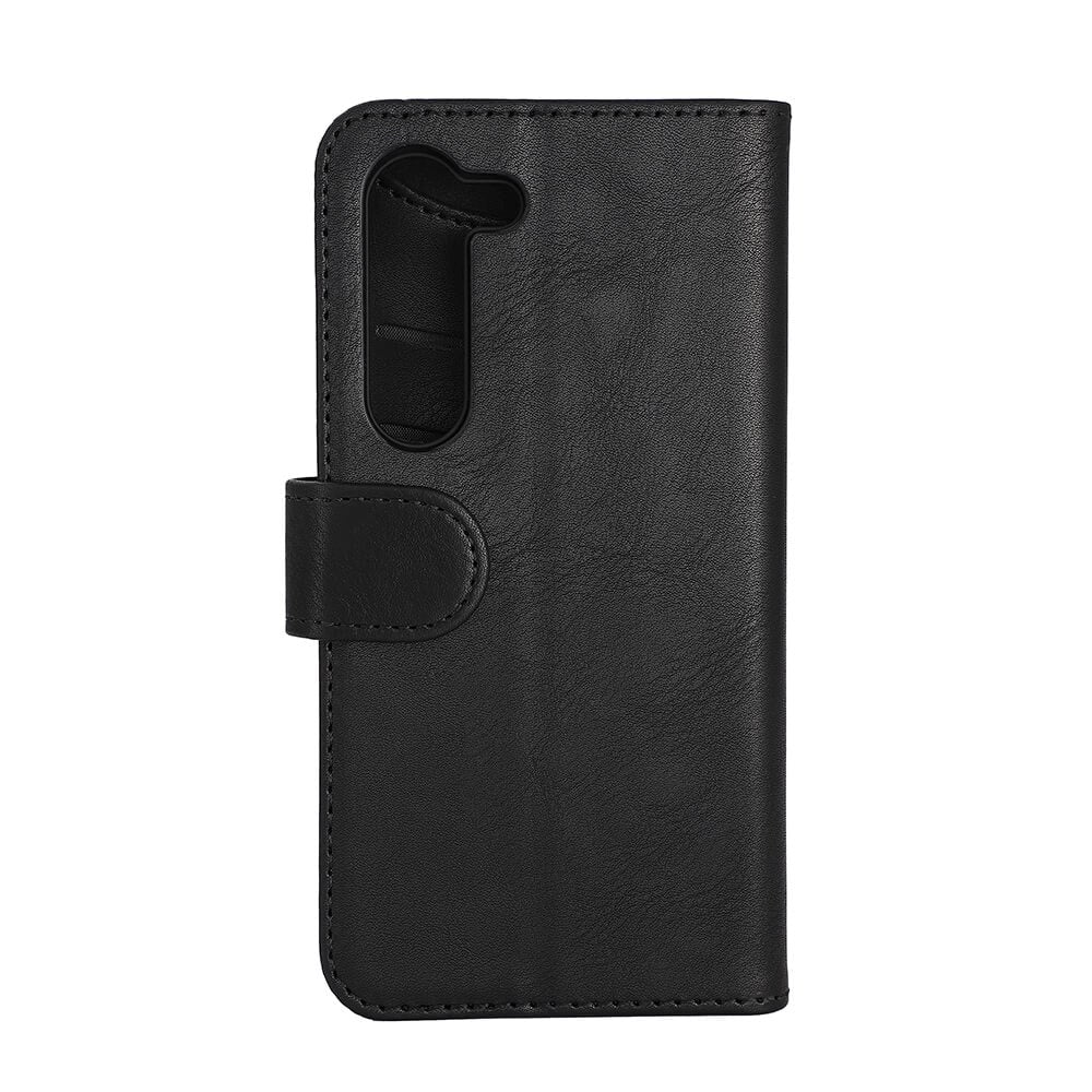 Samsung Galaxy S23 Gear Wallet - Leather Wallet Case - Black