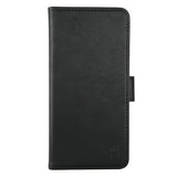 Motorola Moto G32 GEAR Wallet - Leather Flip Cover with Wallet for 3 Cards - Black