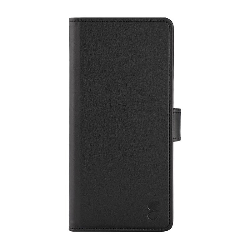 Motorola Moto G200 5G Gear Wallet - Leather Wallet Case - Black