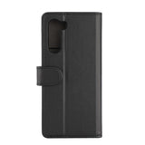 Motorola Moto G200 5G Gear Wallet - Leather Wallet Case - Black