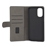 Motorola Moto G31 / G41 Gear Wallet - Leather Wallet Case - Black