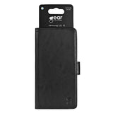 Samsung Galaxy S21 FE (5G) Gear Wallet - Leather Wallet Case - Black