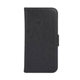 iPhone 12 / 12 Pro GEAR Leather Wallet Case - Black