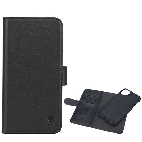 iPhone 11 Pro GEAR Leather Wallet Case & Magnet - Black