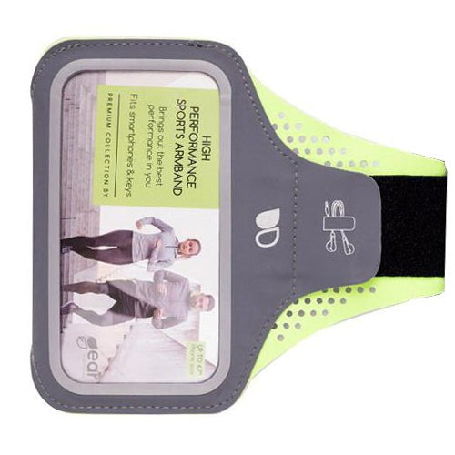 GEAR Sport Running Wristband Grey - (Max. Phone: 158 x 78 x 7 mm)