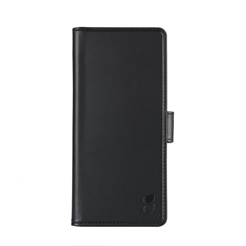 Sony Xperia 1 Gear Wallet - Leather Wallet Case - Black