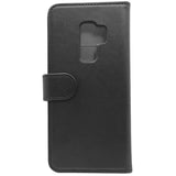 GEAR Samsung Galaxy S9+ (S9 Plus) Wallet Leather Case Black