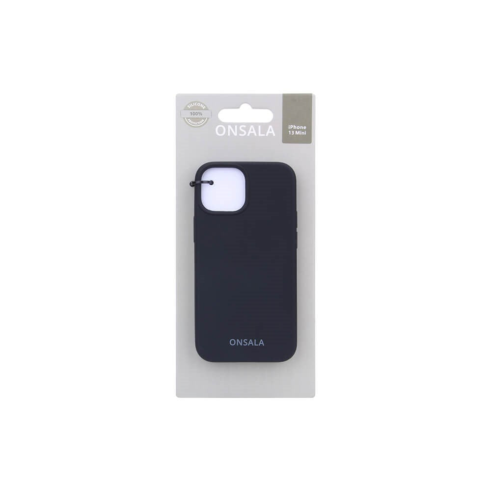 iPhone 13 Mini GEAR Onsala Collection Liquid Silicone Case - Black