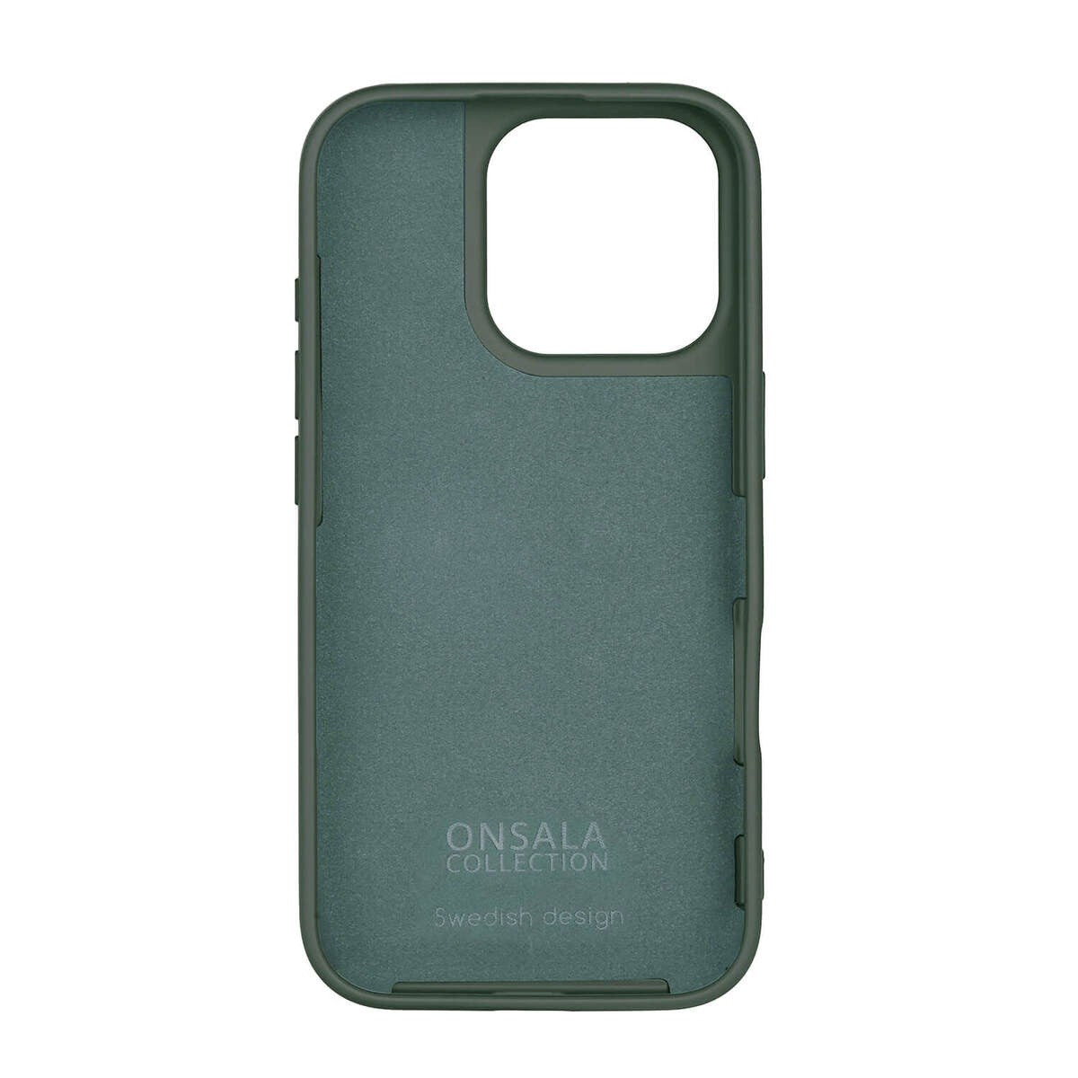 GEAR Onsala iPhone 16 Pro Silicone Case - MagSafe Compatible - Olive Green