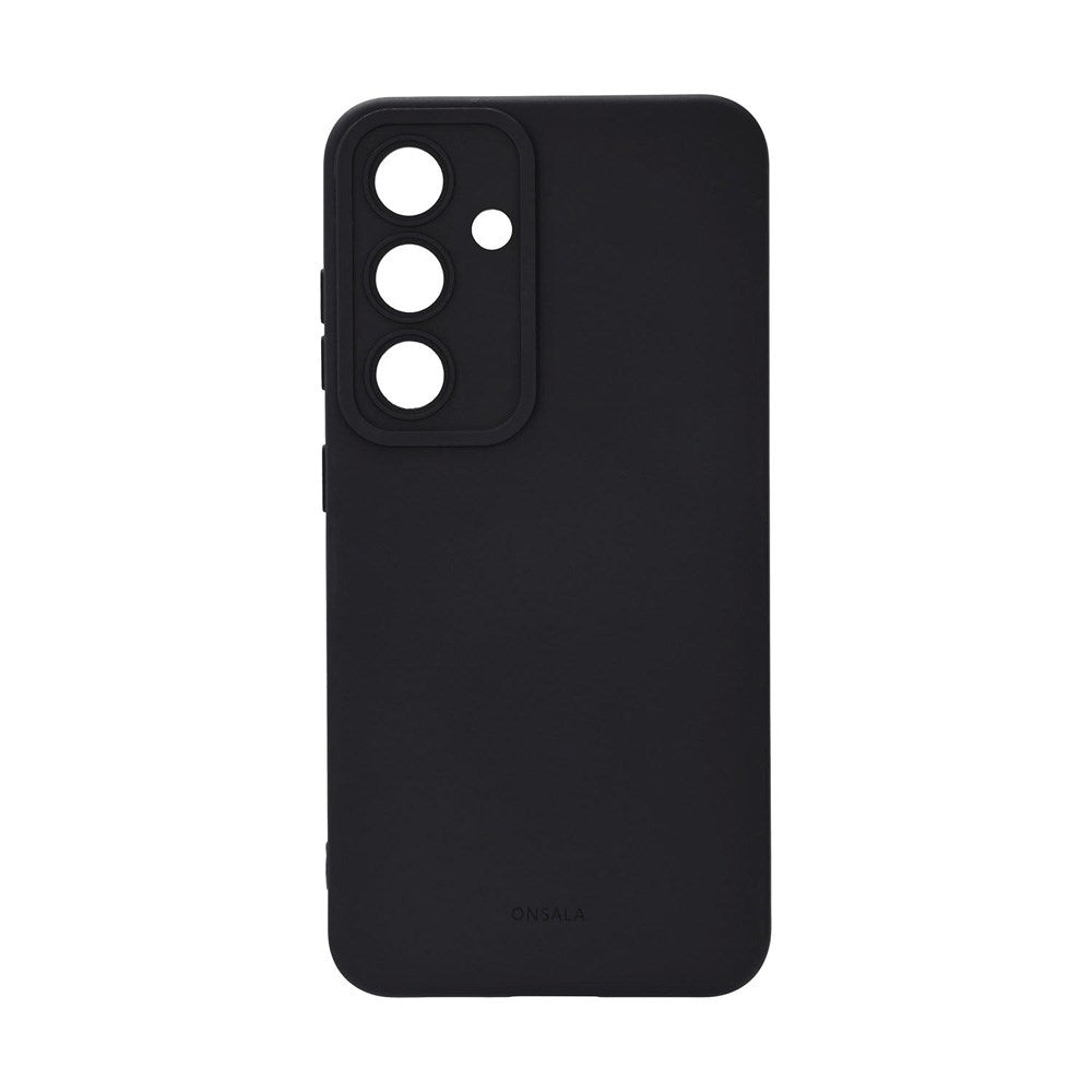 GEAR Onsala Samsung Galaxy S25 Silicone Touch Case - Black