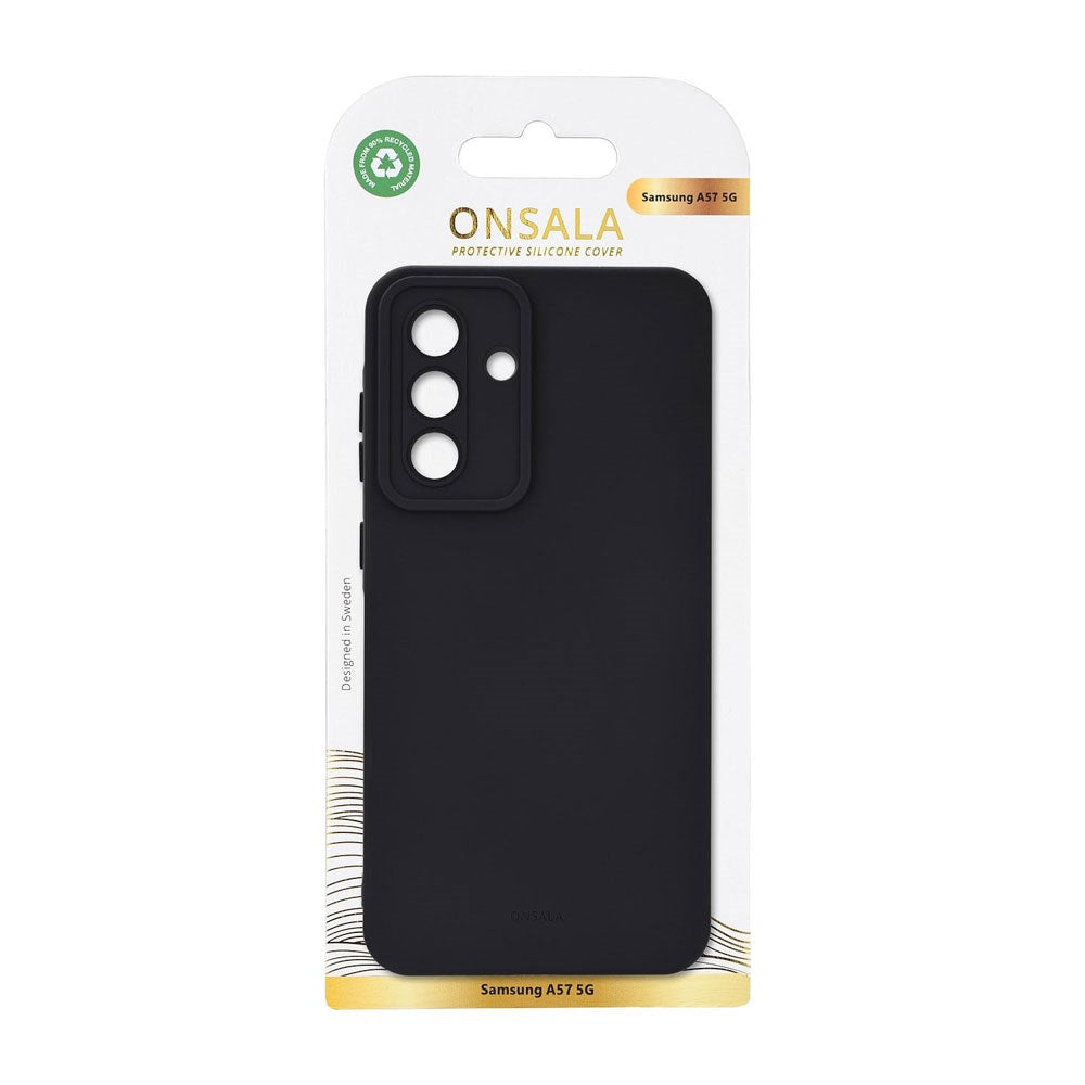 Samsung Galaxy A57 Onsala Silicone Case – Black