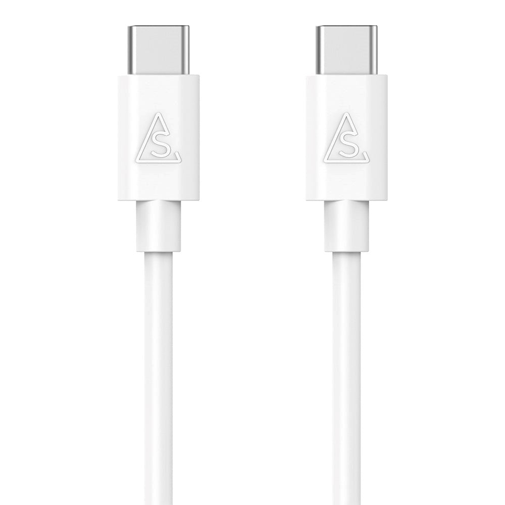 Smartline USB-C to USB-C Cable (3A/60W) - 1 w. - White