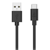 Smartline (3A/15W) USB2.0 - USB-C Cable 2 w. - Black