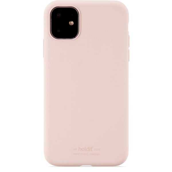 Holdit iPhone 11 Soft Touch Silicone Case - Blush Pink