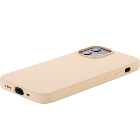 Holdit iPhone 12 Mini Soft Touch Silicone Case - Beige