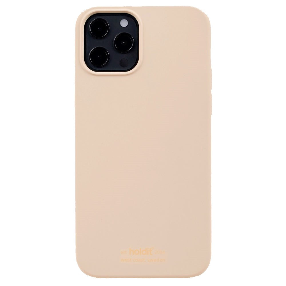 Holdit iPhone 12 / 12 Pro Soft Touch Silicone Case - Beige