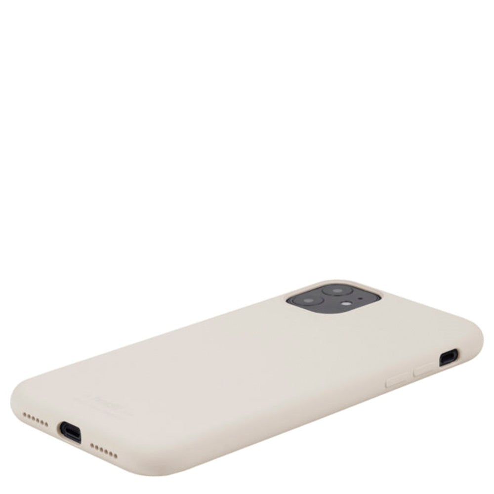 Holdit iPhone 11 Soft Touch Silicone Case - Light Beige