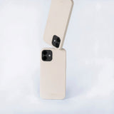 Holdit iPhone 12 / 12 Pro Soft Touch Silicone Case - Light Beige