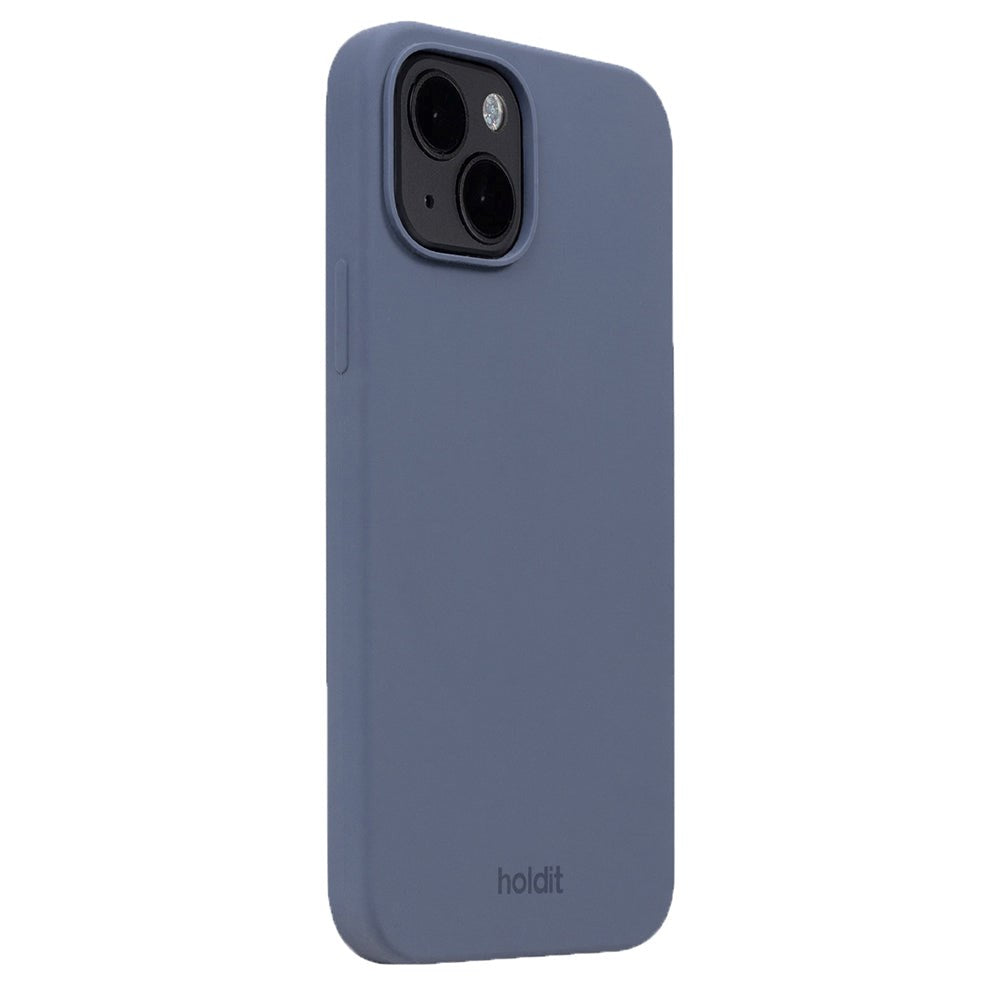 Holdit iPhone 13 Soft Touch Silicone Case - Pacific Blue