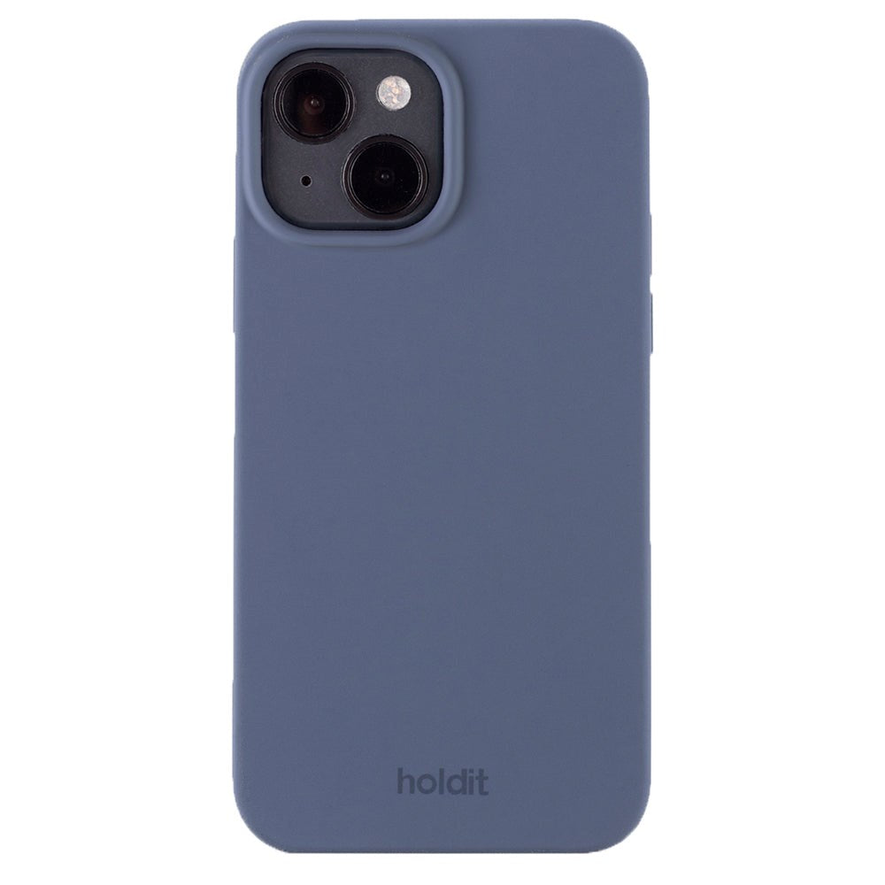 Holdit iPhone 13 Soft Touch Silicone Case - Pacific Blue