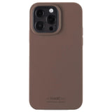 Holdit iPhone 13 Pro Max Soft Touch Silicone Case - Dark Brown