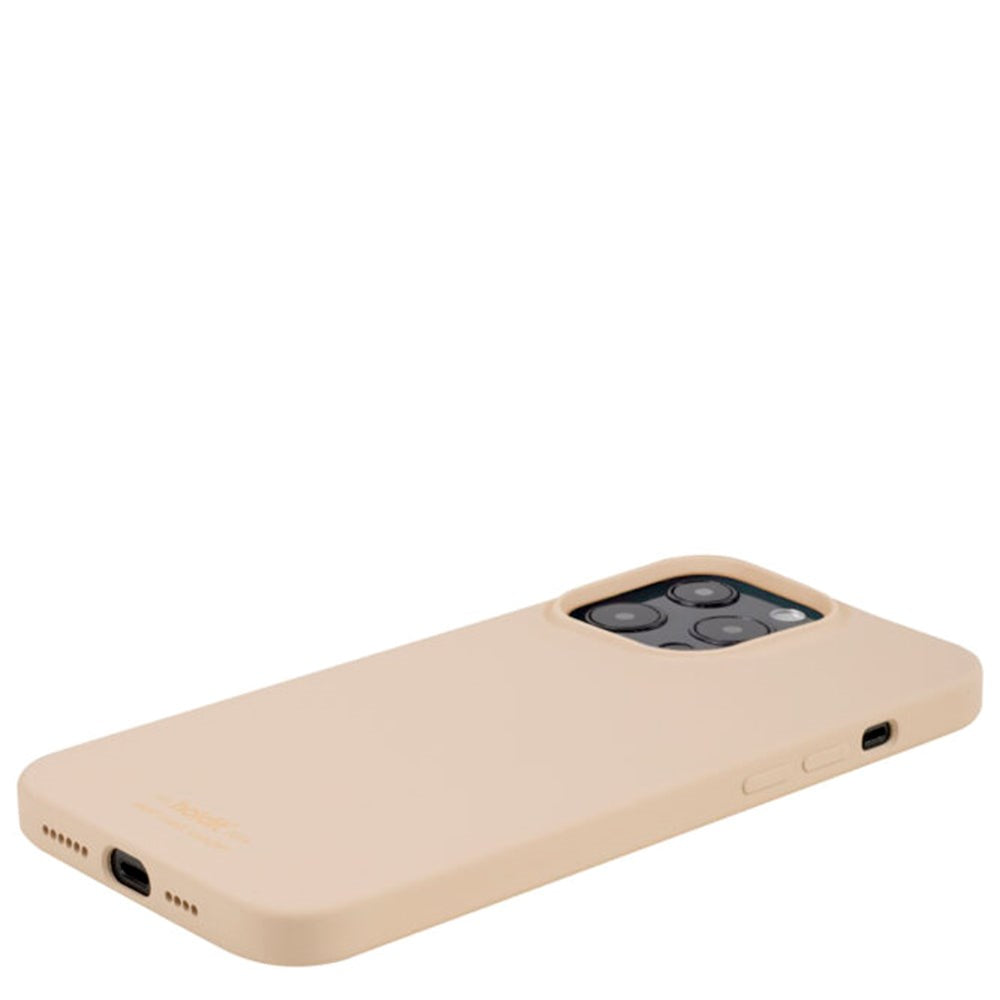 Holdit iPhone 13 Pro Soft Touch Silicone Case - Beige