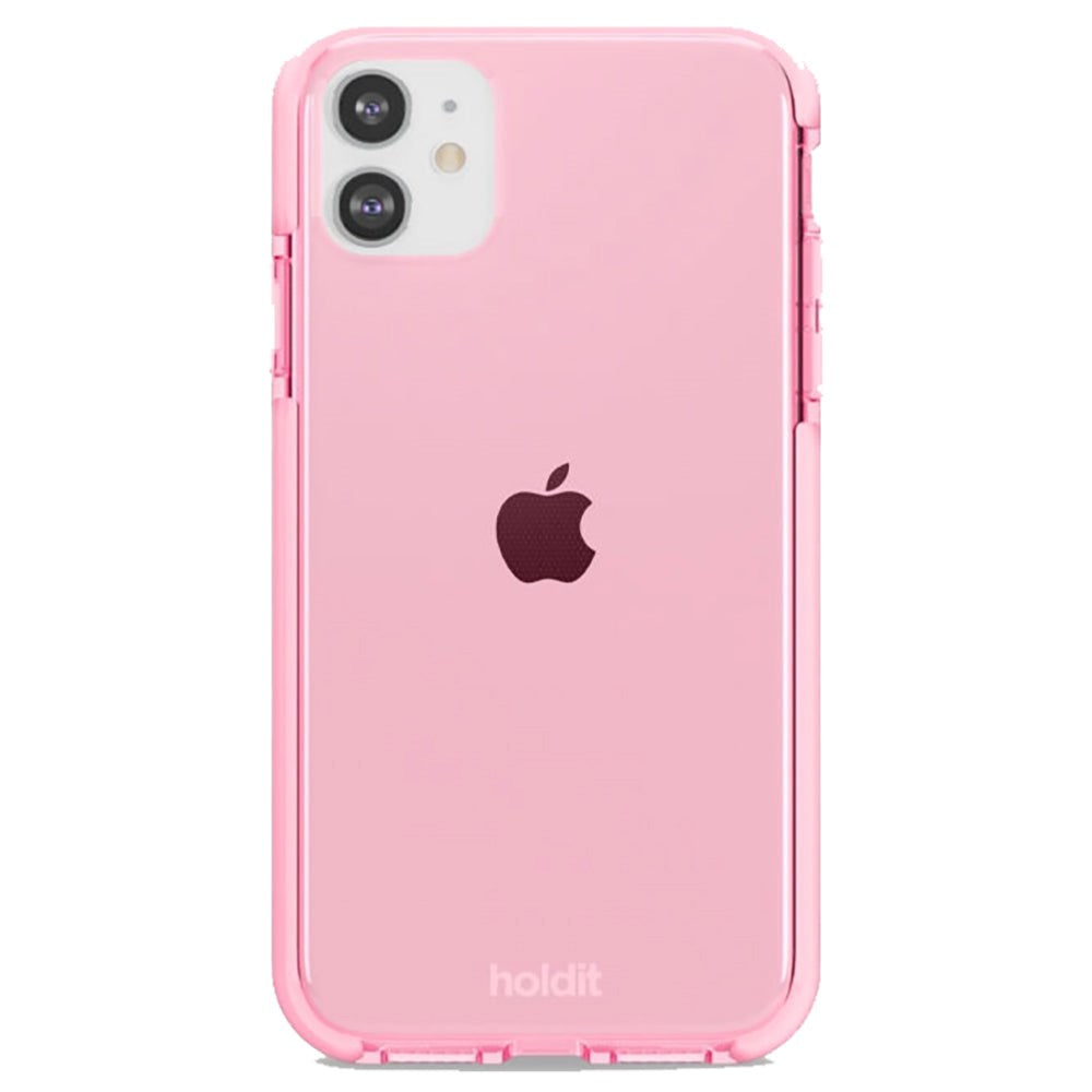 Holdit iPhone 11 Seethru Case - Bright Pink