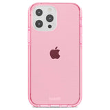 Holdit iPhone 13 Pro Seethru Case - Bright Pink