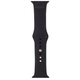 Apple Watch (38/40/SE/41MM) Holdit Silicone Watch Strap - Black