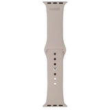 Apple Watch (38/40/SE/41/42mm) Holdit Silicone Watch Strap - Taupe