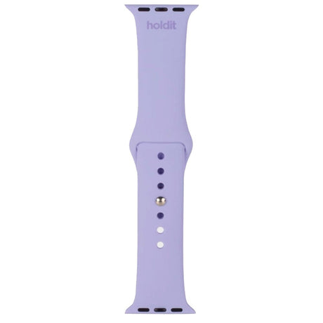 Apple Watch (38/40/SE/41/42mm) Holdit Silicone Watch Strap - Lavender